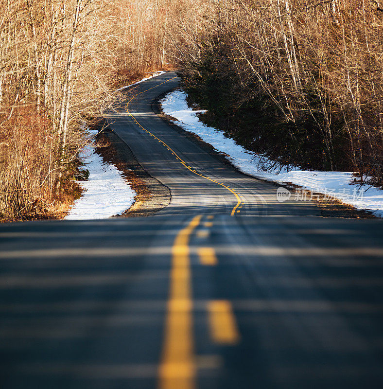 Nova Scotian乡村道路